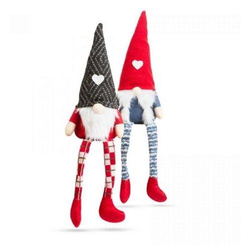 Family Christmas Božični skandinavski škrat Gnome z nogami 2 vrsti 50cm Cene