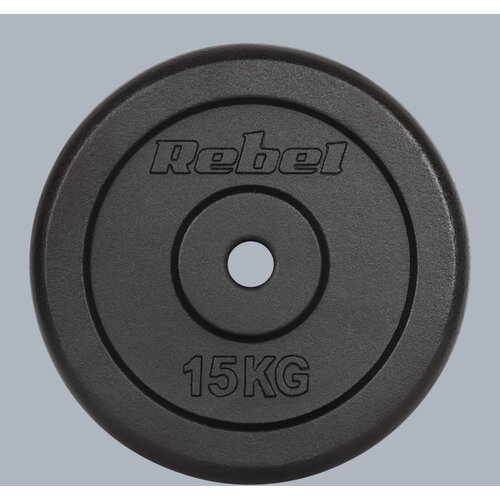 Rebel Active set utega od lijevanog željeza 2x15kg, rupa 31mm, klasična ploča Slike