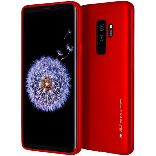 IZMAEL.eu I-Jelly ovitek za Samsung Galaxy S9 Plus - Rdeča Cene