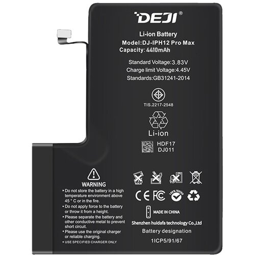 Deji Baterija za iPhone 12 Pro Max (4410 mAh) Cene