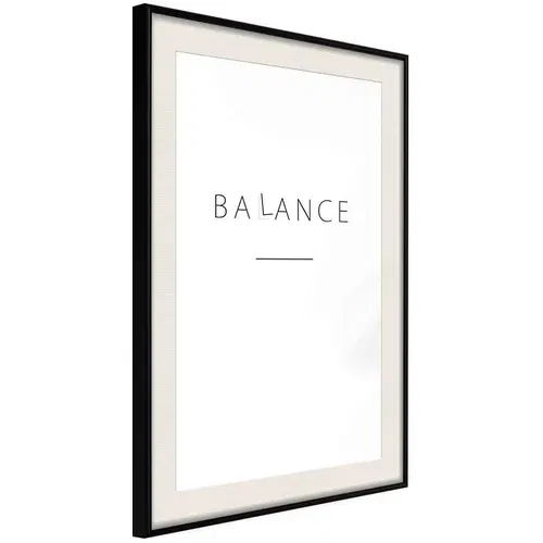  Poster - Seek a Balance 40x60