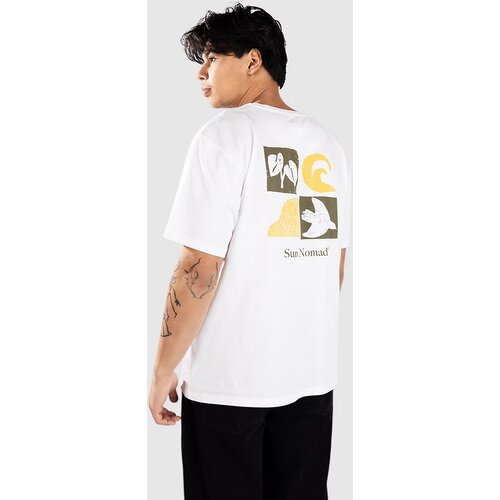 Fat Moose Florian T-shirt white Slike