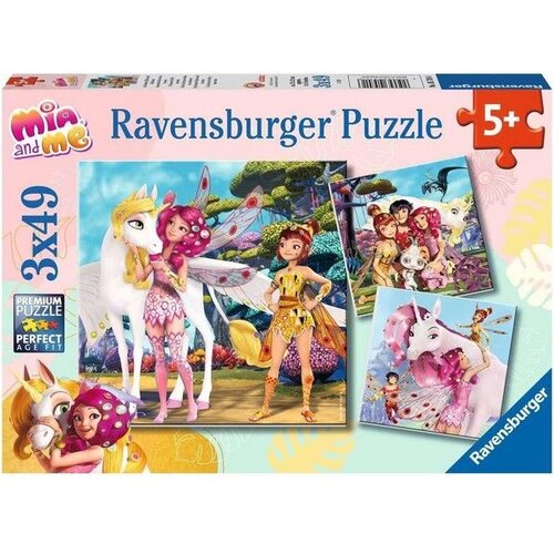 Ravensburger puzzle - Mia and Me - 3x49 delova Cene