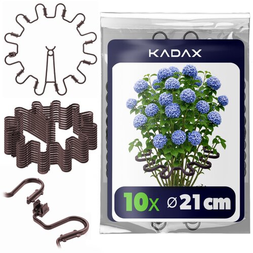 KADAX Sponka za rastline 6 mm, podpora za hortenzije, potonike, trave, rože, 10 kosov, (5000362459) Cene