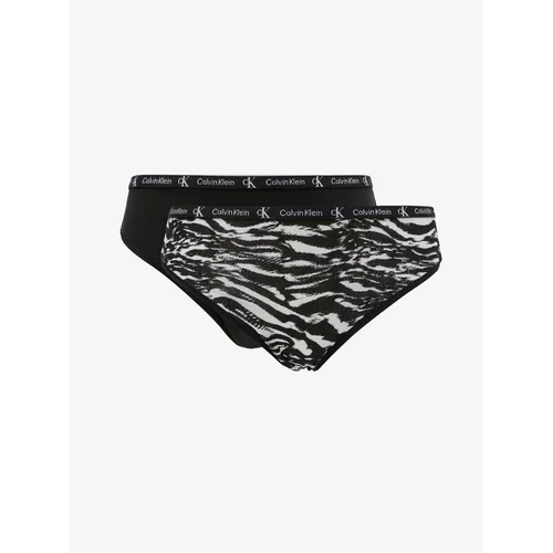 Calvin Klein Set of two women's briefs in black Underwear - Women