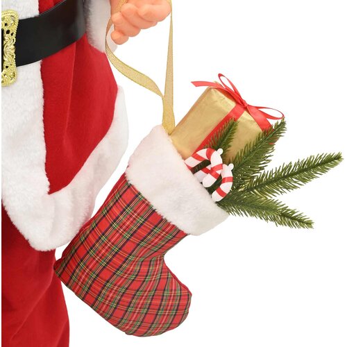  Figura Djed Božićnjak Crvena 110 cm Poliester Slike