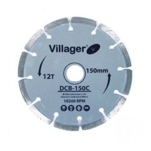 Villager Dcb125c-dijamantska rezna ploca 125 mm ( 023777 ) Cene