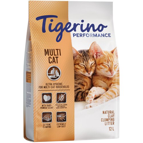 Tigerino Special Care / Performanc pijesak za mačke - Multi-Cat - 2 x 12 l Slike