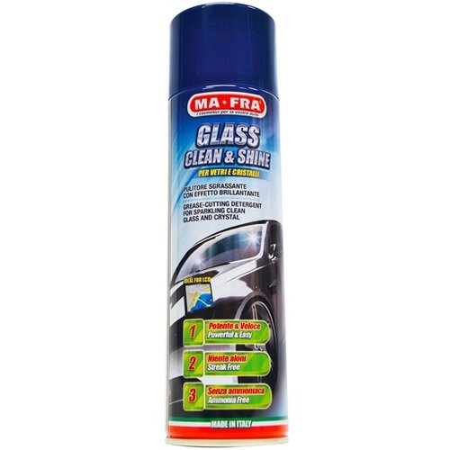 Mafra Sredstvo za či&amp;scaron;ćenje vetrobranskih stakala Glass clean &amp;amp; shine 500ml Slike