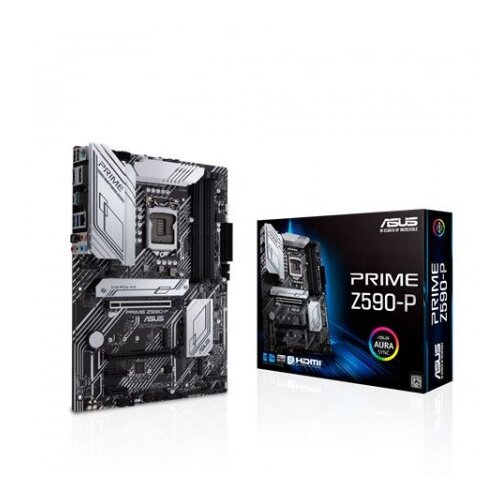 Asus MB PRIME Z590-P Intel Z590;LGA1200; 10. i 11. gen,4xDDR4;RAID,HDMI,DP;ATX Cijene