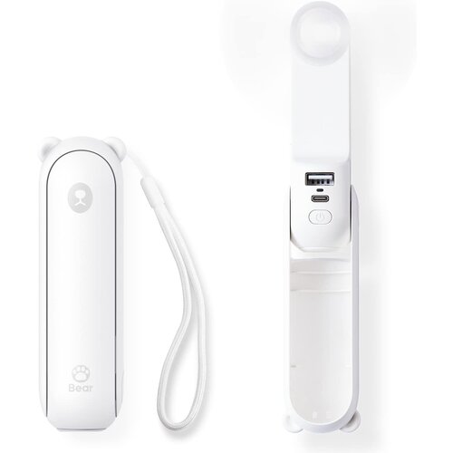 Generic Jisu Small Fan Portable Handheld Mini Student Small Rechargeable Super Quiet Zložljiv USB Fan Summer (1 kos), (21126014) Slike