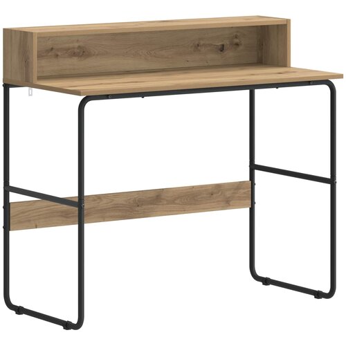  Stol s pohranom Hrast artisan 100 x 50 x 91 cm Slike