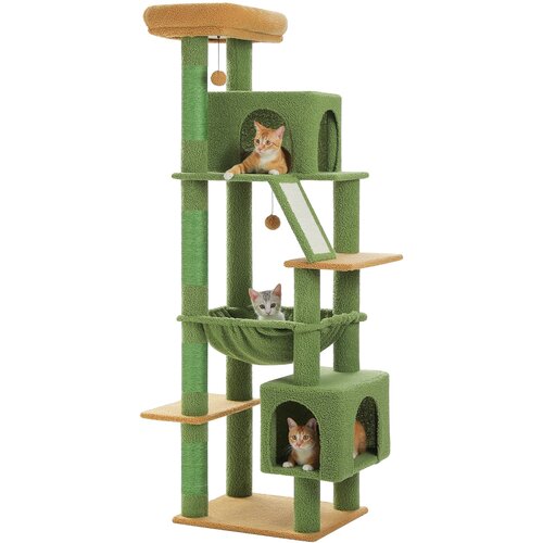 PAWZ Road Mačji dreves, večnivojska zasnova, prostorne konde, AMT0281GN, 180cm, (5000161407) Cene