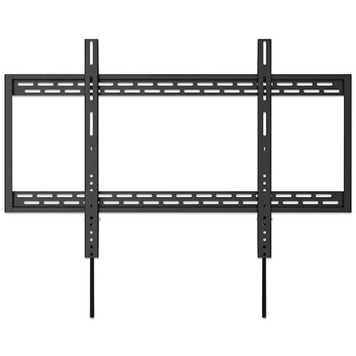 Manhattan stenski fiksni TV nosilec 60-100, 100kg, črne barve, ultra tanek 461993 Slike