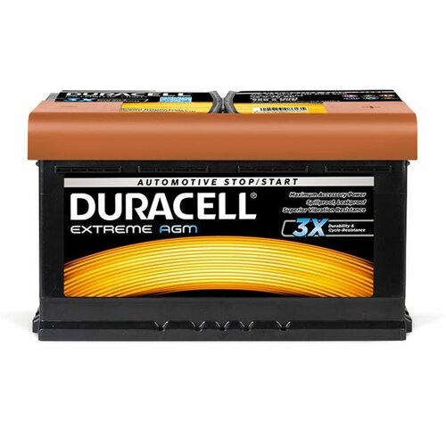 Duracell Extreme AGM 12V, 80 Ah, 800A, D+ akumulator Slike