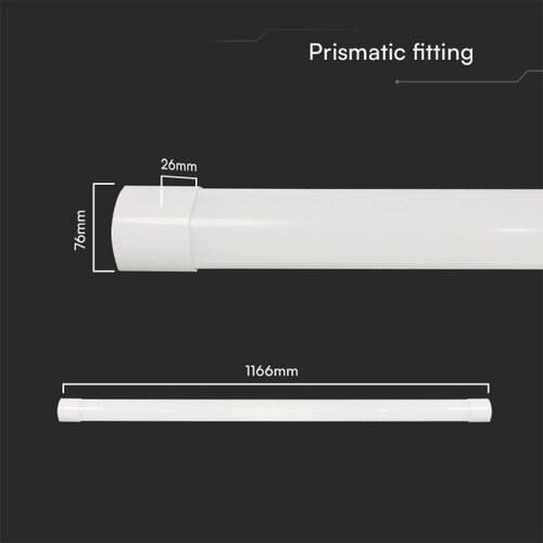  led fluorescentna svetiljka LED/40W/230V 3000/4000/6500K 116 cm Slike