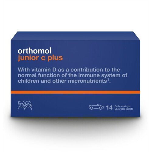Orthomol junior c plus tablete za zvakanje Slike