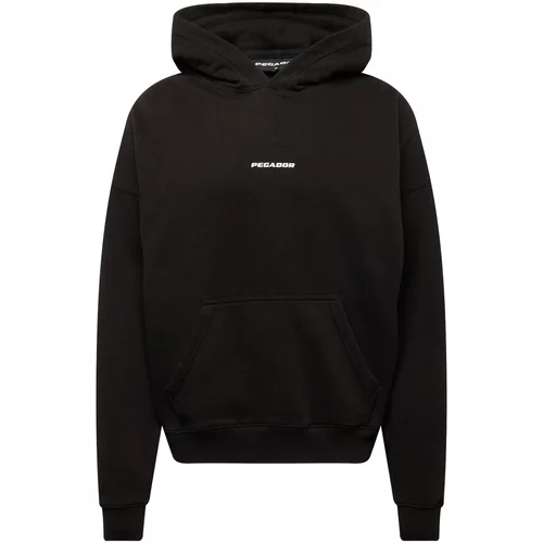 Pegador Sweater majica crna / bijela