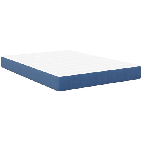 vidaXL Pocket Spring Madrac Plava Srednja 160x200x20 cm Tkanina Cijene
