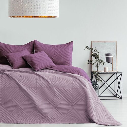 AmeliaHome Prekrivač Softa 220x240 cm, ljubičasta / puderasto roza Cene