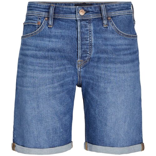 Jack &amp;amp; Jones Kratke hlače &amp;amp; Bermuda JJIRICK Modra Slike