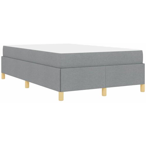  Krevetna konstrukcija Svijetlo siva 120 x 200 cm tkanina Slike