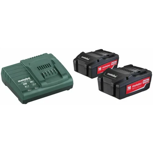 Metabo akumulatorska baterija in polnilec Basic Set 4.0 Ah 685050000