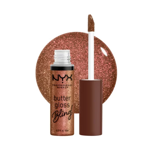 NYX Professional Makeup glos za ustnice - Butter Gloss Bling - Hustla