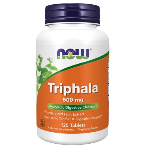Now Foods Triphala NOW, 500 mg (120 tablet) Slike