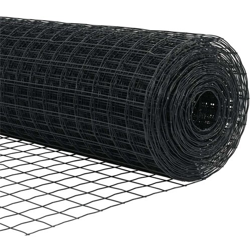 VidaXL Euro Ograda Siva 1x25 m Čelik Slike