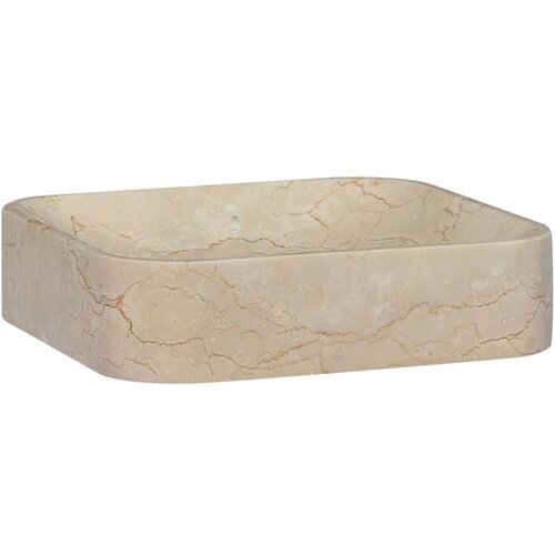  Umivalnik krem 40x40x10 cm marmor Cene