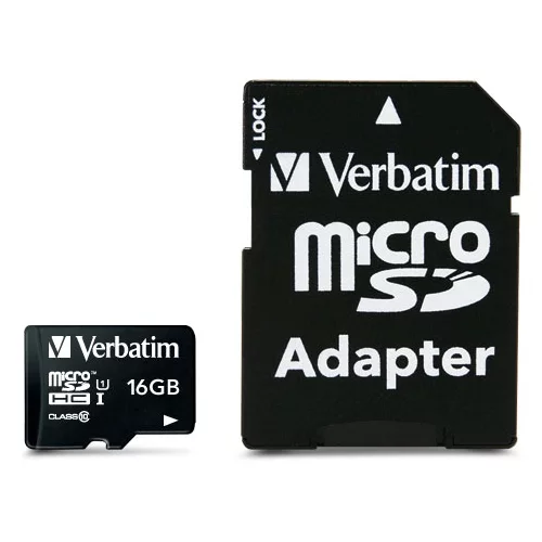 Verbatim microSD uključujući adapter (klasa 10)