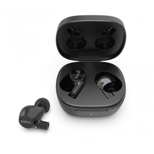Belkin SoundForm Play 5.2 brezžične slu&amp;scaron;alke za u&amp;scaron;esa z globokimi basi, črna, (21252949) Slike