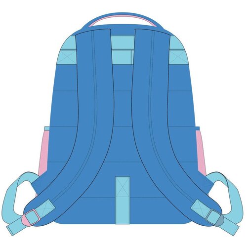 Disney Stitch Stitch Disney ruksak 42 cm prilagodljiv za trolley Slike