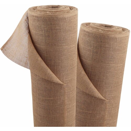 Aquagart 30 m x 1 m tkanina iz jute 215 g/m&amp;sup2; zastirka iz jute vrtna juta tkanina iz jute vrečevina trak iz jute, (22073497) Slike
