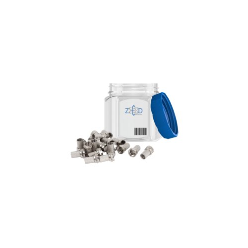 Zed Electronic FK-XD/100 f-konektor 7mm extra kvalitet, pak. 100 kom. Slike