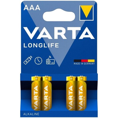 Varta LONGLIFE AAA 1.5V LR03 MN2400, PAK4 CK, ALKALNE baterije Cene