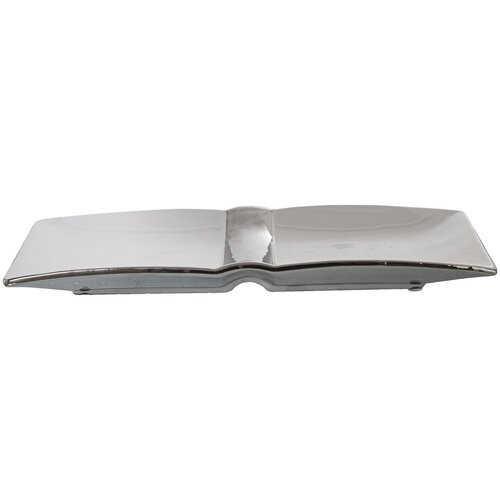  Sredina mize Alexandra House Living Bela Srebrna Keramika 31 x 14 x 3 cm Slike