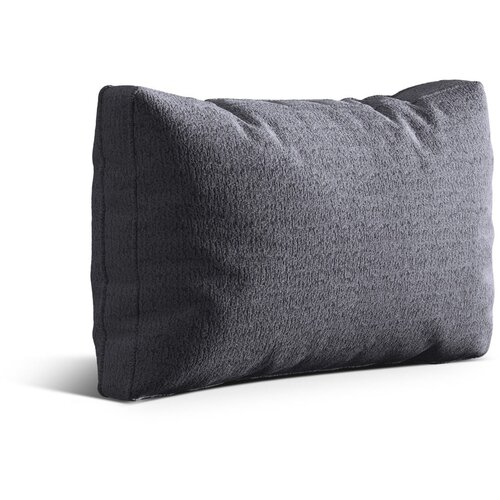 Cosmopolitan Design Temno siva okrasna blazina za sedežno garnituro iz tkanine boucl&amp;eacute; Kemi &amp;ndash; Slike