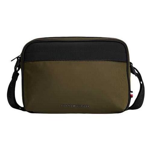 Tommy Hilfiger maslinasto-crna muška torbica Cene