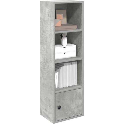 vidaXL Regal za knjige boja betona 31x24x102 cm konstruirano drvo Cijene