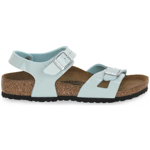 Birkenstock Sandali & Odprti čevlji RIO KIDS SURF GREEN CALZ S Zelena