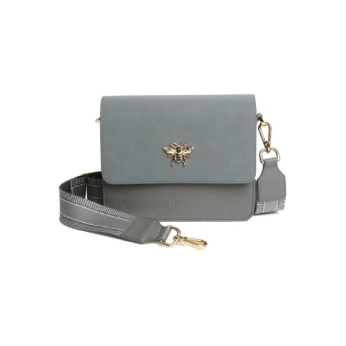 Fancy Metal Goods Ltd Alice Wheeler - Torba - Highbury, Slate, Crossbody Cene