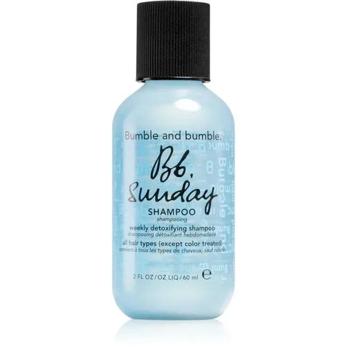Bumble and Bumble Bb. Sunday Shampoo čistilni razstrupljevalni šampon 60 ml