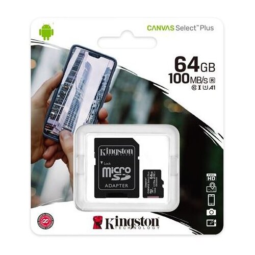 MEM SD MICRO 64GB Canvas Plus + ADP Slike