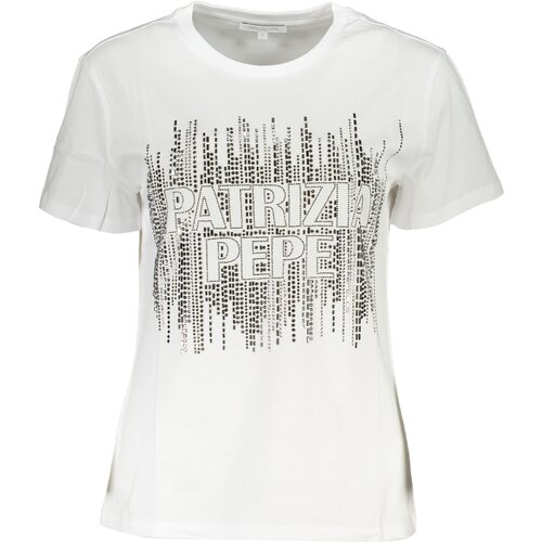 Patrizia Pepe WOMEN&amp;amp;#39;S SHORT SLEEVE T-SHIRT WHITE Slike