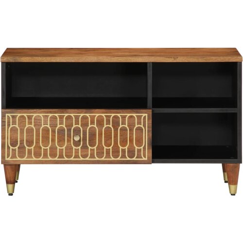 Maison Chic TV omarica - TV stojalo - Televizijska omarica 80x33x46 cm trden mangov les, (21701141) Cene