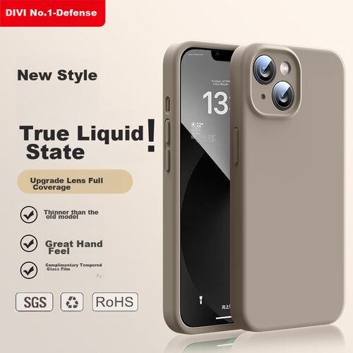  Divi Maska za mobilni telefon iPhone 13, Siva Cene