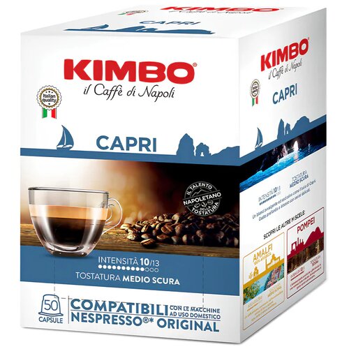 KIMBO Kapsule za kafu Capri Nespresso, 50 komada Slike