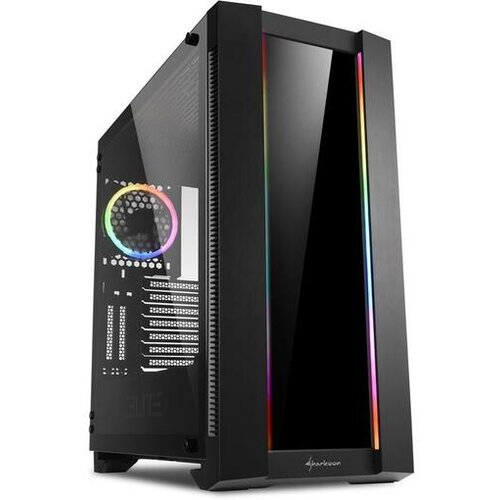 Sharkoon Igralno ohišje ELITE SHARK CA200G RGB fullATX okno črno Cene